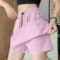 thumbnail image 3 of REALiKUN Cargo Skorts Women Hiking Pants Ladies Casual Shorts Y2K Parachute Pant Bermuda Short Skirt, 3 of 6