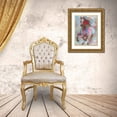 thumbnail image 3 of Khorasani, Hooshang 12x14 Gold Ornate Wood Framed with Double Matting Museum Art Print Titled - Fiery Stallion, 3 of 4