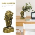 thumbnail image 3 of FUEENIRVA Desktop Merlion Figurine Travel Souvenir Metal 1Pack, 3 of 6