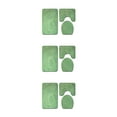 thumbnail image 4 of relayinert 3pack/lot Bathroom Rug Sets Easy To Install Waterproof Anti-slip Multi-functional Comfortable PJ210611-B003 3Set, 4 of 6