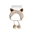 thumbnail image 4 of Fox Hat for Cat Beanies Knitted Winter Kitty Hat Solid Hip-Hop Skullies Hat Cap Accessory Gifts Warm Winter Lovely Chris, 4 of 14