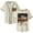 Beige, variant on Oscar Maydon Tour 2025 Merch Baseball Jersey Shirt V-Neck Women Men Short Sleeve Streetwear Clothes