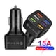 thumbnail image 1 of Cargador de coche Ndcxsfigh Carga Rápida 15A 6 Puertos USB QC3.0 Negro, 1 of 9
