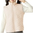 thumbnail image 2 of YHAJDS Kids Winter Coat Sleeveless Fleece Lined 3-15 Years Boys Girls Warm Outerwear, 2 of 5