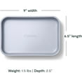 thumbnail image 2 of Caraway Nonstick 9” x 6.5” Small Rectangle Baking Pan – Aluminized Steel Core – Deep Ceramic Baking Pan for Casseroles, Lasagna & More - Slate, 2 of 7