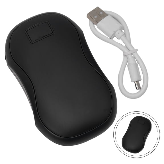 2 In 1 Hand Warmer Power Bank Handwarmer Winter Warmer 3-Gear Adjustable Overheat Protection Power Bank Digital Displa