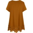 thumbnail image 2 of HSHDLDF Plus Size Swing Lace Flowy Tank Top for Women, 2 of 4