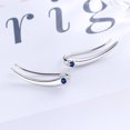 thumbnail image 1 of 18K White Gold Climber with Genuine Crystals, 1 of 1