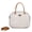 Ivory, variant on Galaxy Stars Crystal Stud Overnight Travel Bag