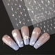 thumbnail image 4 of 3D Laser Sakura Flower Nail Sticker Holographic Foils Decals Snake Star Heart Adhesive Sliders Cherry Blossom Manicure LATH-1035, 4 of 5
