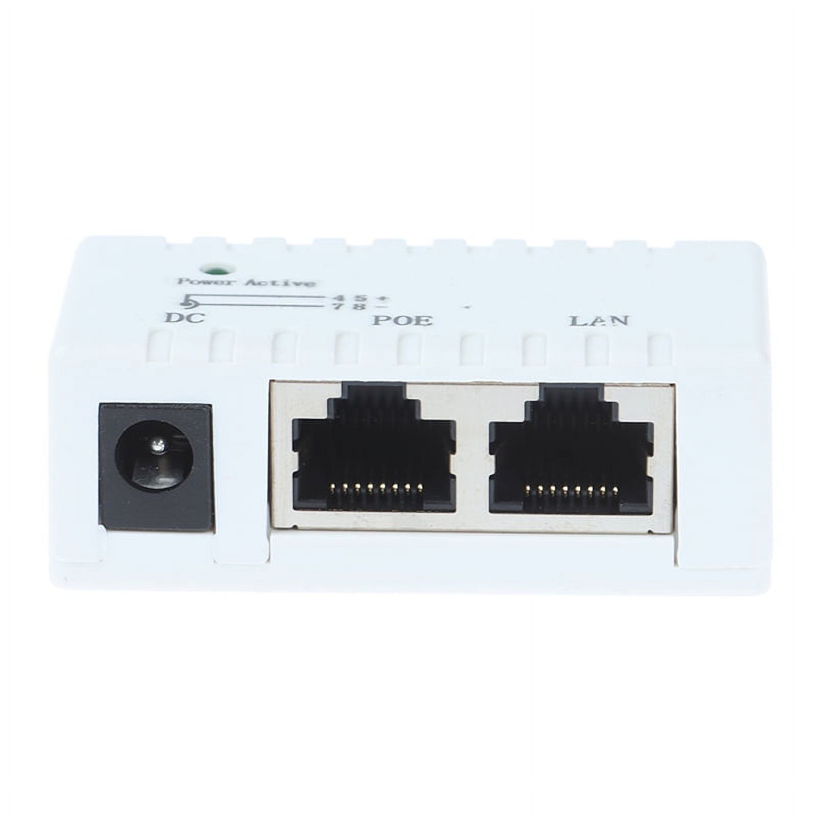 12V - 48V Passive POE injector for IP Camera VoIP Phone Netwrok AP device