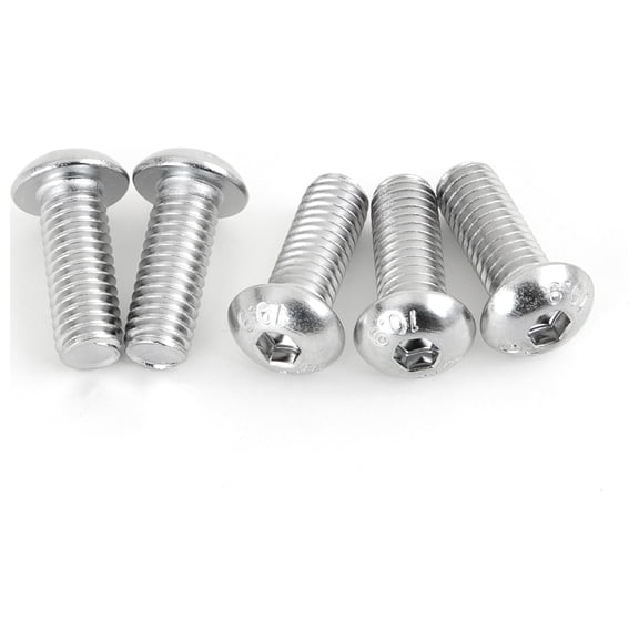 5pcs Rear Brake Rotor Bolts 3/8"-16x1" for Harley Dyna Softail Sportster Touring