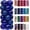 Navy Blue, variant on 24Pcs Christmas Balls Ornaments for Xmas Christmas Tree - Shatterproof Christmas Tree Decorations Hanging Ball for Holiday Wedding Party Decoration, 1.2inch/1.57inch/2.5inch