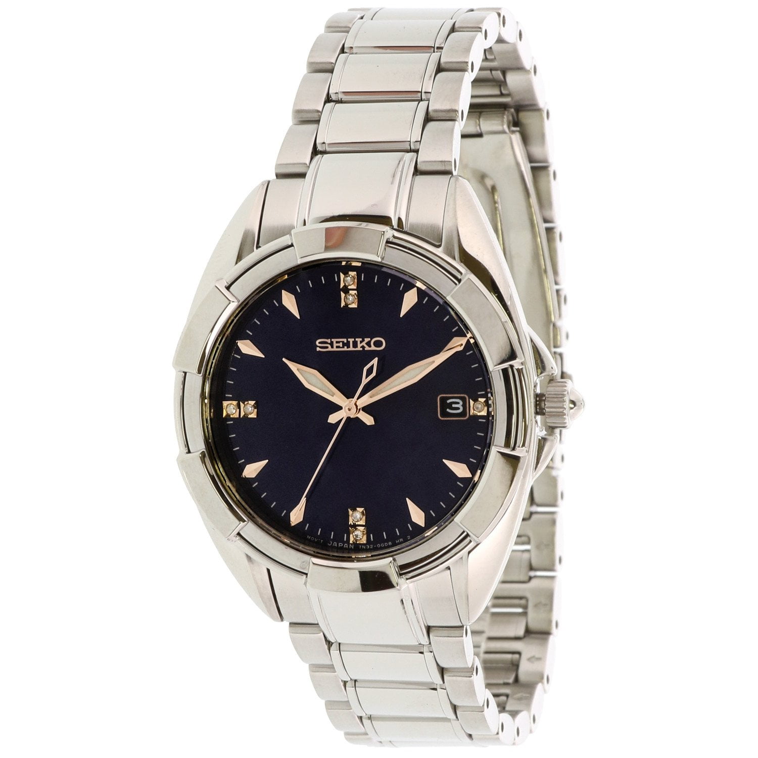 Seiko Seiko Women's Quartz SKK889 Silver StainlessSteel Japanese