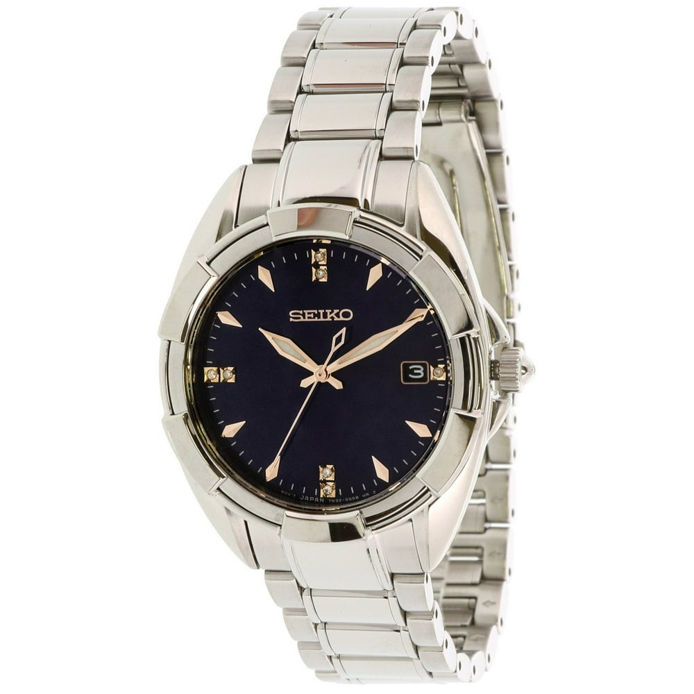 Seiko Seiko Women's Quartz SKK889 Silver StainlessSteel Japanese Dress Watch