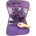 thumbnail image 4 of Bolsa de viaje Freegrace Premium para artículos de aseo, de nailon, color morado, 4 of 6