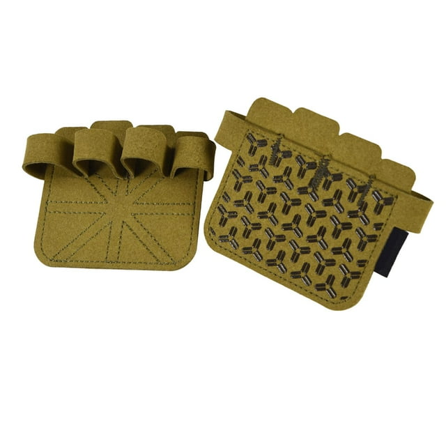 Guantes de levantamiento de pesas Sharpla Guantes de entrenamiento de cuero PU L verde