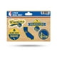 thumbnail image 1 of Rico Industries Nba Golden State Warriors Hoja De Calcomanías Troqueladas De 5 Piezas, 1 of 5