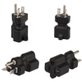 thumbnail image 2 of Adaptador Nema 5-20P macho a Nema 5-15/20R hembra, conector de 3 pines, 2 of 5