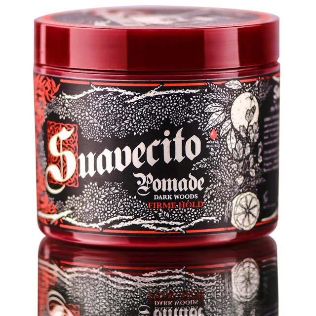 Pomada para el cabello Suavecito Firme Dark Woods 4 oz Pack de 1 con Peine de Burlas SLEEKSHOP
