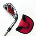 thumbnail image 6 of Sportteer Compact Golf Putter Cover Easy To Carry Golf Putter Cover Golf Putter Headcover: Portable Mesh Head Cover Versatile Club Protector with Fastener for Most Golf Putters, 6 of 9
