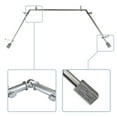 thumbnail image 1 of Lolani 13/16" Bay Window curtain rod 20"-36", 38"-72" - Satin Nickel,(ABay-96-5), 1 of 4