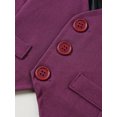 thumbnail image 5 of Baby Boy Clothes Suit 0-24 Months Infant Formal Outfits Dress Shirt Bowtie Vest Coat Pants Suits, 5 of 14