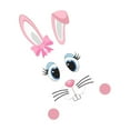 thumbnail image 4 of VONKY Easter Bunny Refrigerator Sticker Rabbit Lodestone Decoration Fridge Door Stickers Window Decals Without Glue for Home, 4 of 9