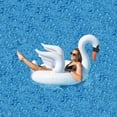 thumbnail image 1 of Bluescape Giant Swan Pool Float, 1 of 6