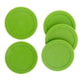 thumbnail image 4 of Discos de Repuesto de Hockey de Aire Sunnimix de Plástico Duradero 5 Piezas 62 Mm Verde, 4 of 6