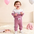 thumbnail image 6 of Zanarzt Toddler Boy Clothes 2Pcs Toddler Baby Boy Clothes Pullover 2Pcs Pants Set Long Sleeve Sweatsuit Cute Spring Outfits Red,6-12 Months, 6 of 7
