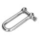thumbnail image 3 of Grillete de apunco, Grillete en d Largo Pasador de Tornillo Grillete de Ancleje Grillete de anillo en d acero inoxidable 304 pasador de tornillo de anclaje recto conector de de, 3 of 7