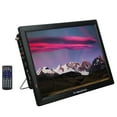 Trexonic Portable Rechargeable 14" LED TV with HDMI, SD/MMC, USB, VGA