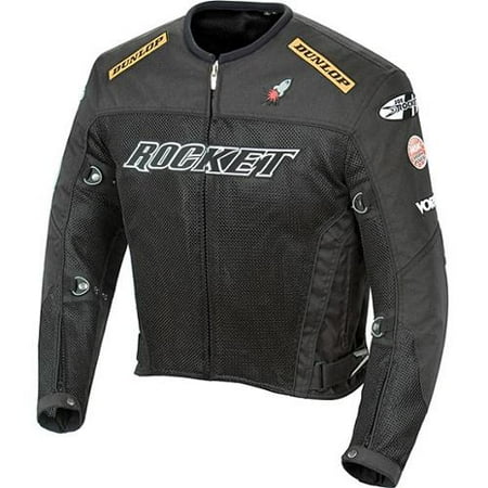 Joe Rocket UFO 2.0 Mesh Jacket Black/Black