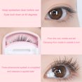 thumbnail image 5 of 2 pcs Eyelash Curler Plastic Lash Curler Rubber Pad Clip Eyelash Makeup Tool for Women Girls, 5 of 5