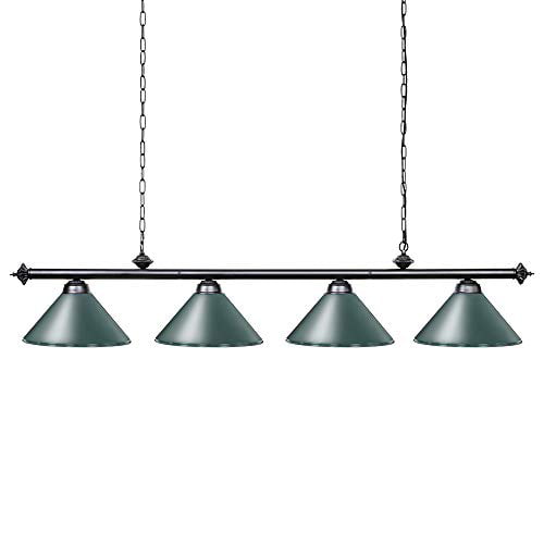 Wellmet 70 Pool Table Lights 4, What Height To Hang Pool Table Light