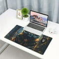 thumbnail image 4 of Kdxio Forest Meditating Tiger Print Large Gaming Mouse Pad,Non-Slip Base,Water Resist Keyboard Pad for Gamer,Office & Home,29.5 x 15.8 in, 4 of 6