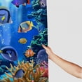 thumbnail image 3 of Orinice   Cartoon Ocean and Creature Shower Curtain Set with Non-Slip Rugs,Toilet Lid Cover and Bath Mat,Bathroom Shower Decor Accessory Set 36x72, 3 of 7
