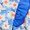 Blue, variant on XXWXYD Midi Flower Dress Girls Ruffl𝖾 Short Sleeve Ruched Smoc𝗄ed A Line Holiday Casual Maxi Kids Floral Outfit Party Wear Garden Party Dress