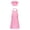 Pink, variant on CHICTRY Kids Boys Girls Adjustable Aprons and Chef Hat for Cooking Baking Painting White S