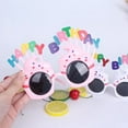 thumbnail image 4 of Happy Birthday Glasses for Kids Birthday Sunglasses Cream Cake Funny Glasses Birthday Party Supply for Kids, Adult, 4 of 8