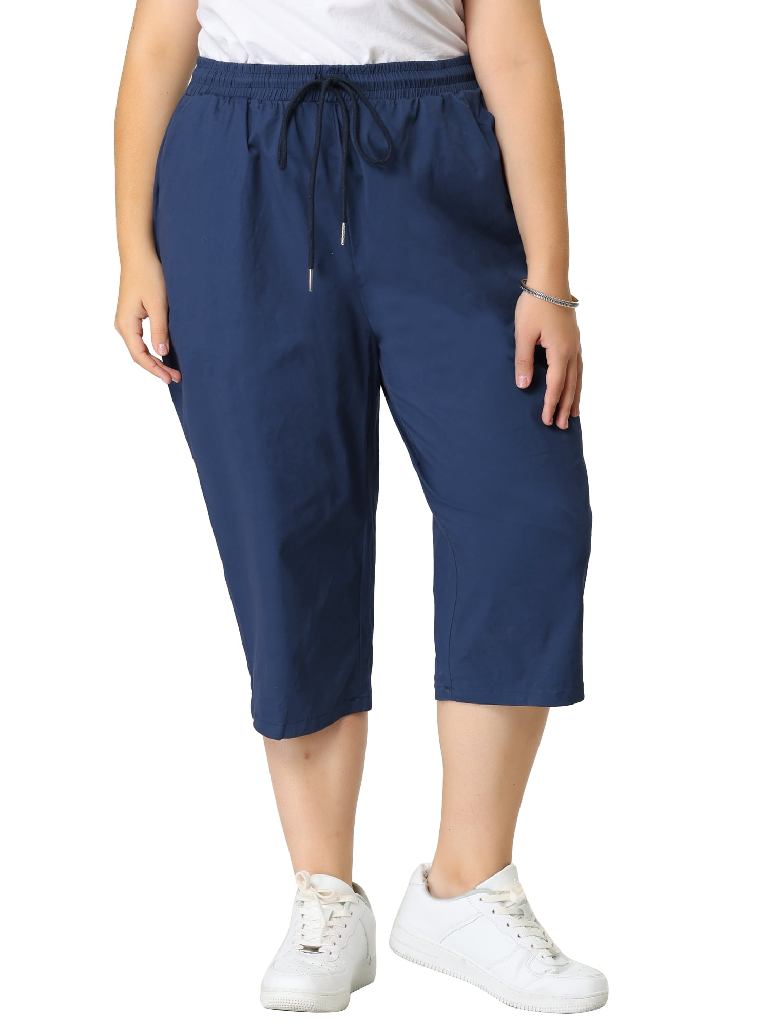Agnes Orinda Women's Plus Size Trousers 