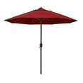 thumbnail image 2 of California Umbrella  9 ft. Casa Series Patio Bronze Auto Tilt Crank Lift - Pacifica Blue Fabric, 2 of 3