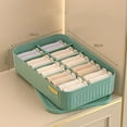 thumbnail image 2 of Stackable Plastic Sock Storage Box Clothes Storage Drawer Organizer for Shelves Drawers Laundry Room, 2 of 4