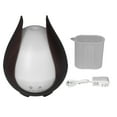 thumbnail image 1 of Humidificador de aire de 200ml, humidificador con luz LED nocturna colorida, humidificador de grano de madera profundo, enchufe de 100-240V EE. UU., 1 of 14