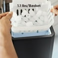 thumbnail image 5 of Countertop Ice Makers, 9 Cubes Ready in 6 Mins, 26lbs in 24Hrs, Self-Cleaning Ice Machine with Ice Scoop and Basket, 2 Sizes of Bullet Ice for Home Kitchen Office Bar Party, 5 of 6