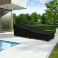 Adiqo Outdoor Chaise Lounge Covers Waterproof, Patio Lounge Chair