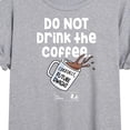 thumbnail image 3 of The Office - Do Not Drink The Coffee - Juniors Ideal Flowy Muscle T-Shirt, 3 of 5