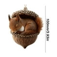 thumbnail image 3 of Adornos navideños Chopper de 10 cm con diseño de animales del bosque, para árbol de Navidad, regalo navideño, decoración colgante, decoración de jardín, decoración navideña y de Halloween., 3 of 7