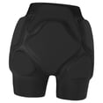 thumbnail image 4 of Pantalones cortos acolchados con protección para la cadera, resistentes a los impactos, ropa deportiva negra para esquí. L, 4 of 8